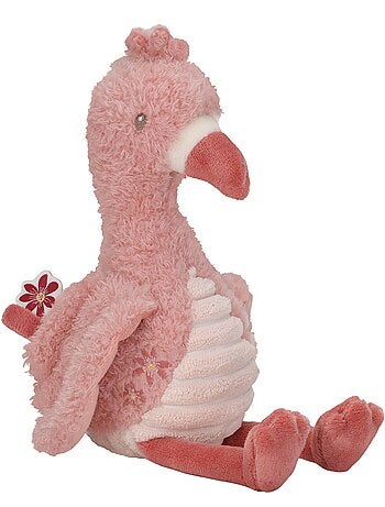 Peluche flamant rose safari friends