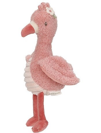 Peluche flamant rose safari friends
