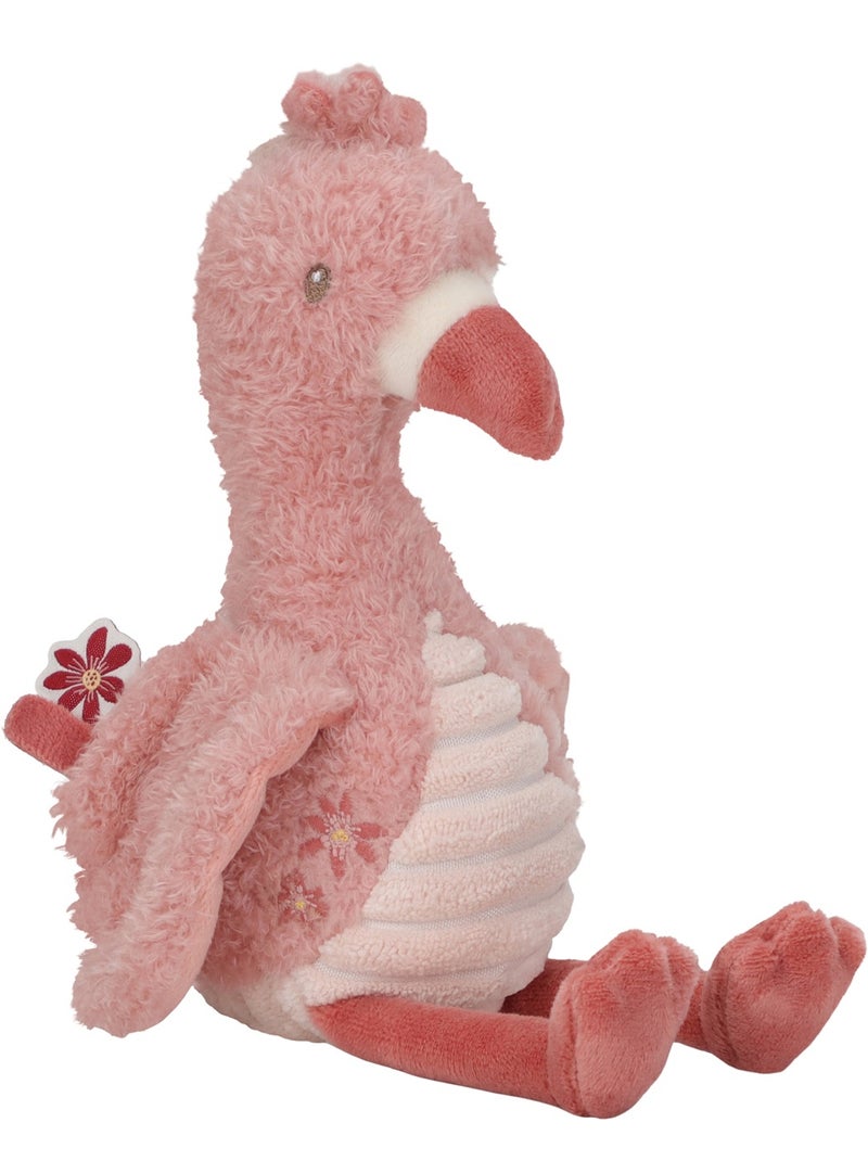 Peluche flamant rose safari friends Rose - Kiabi