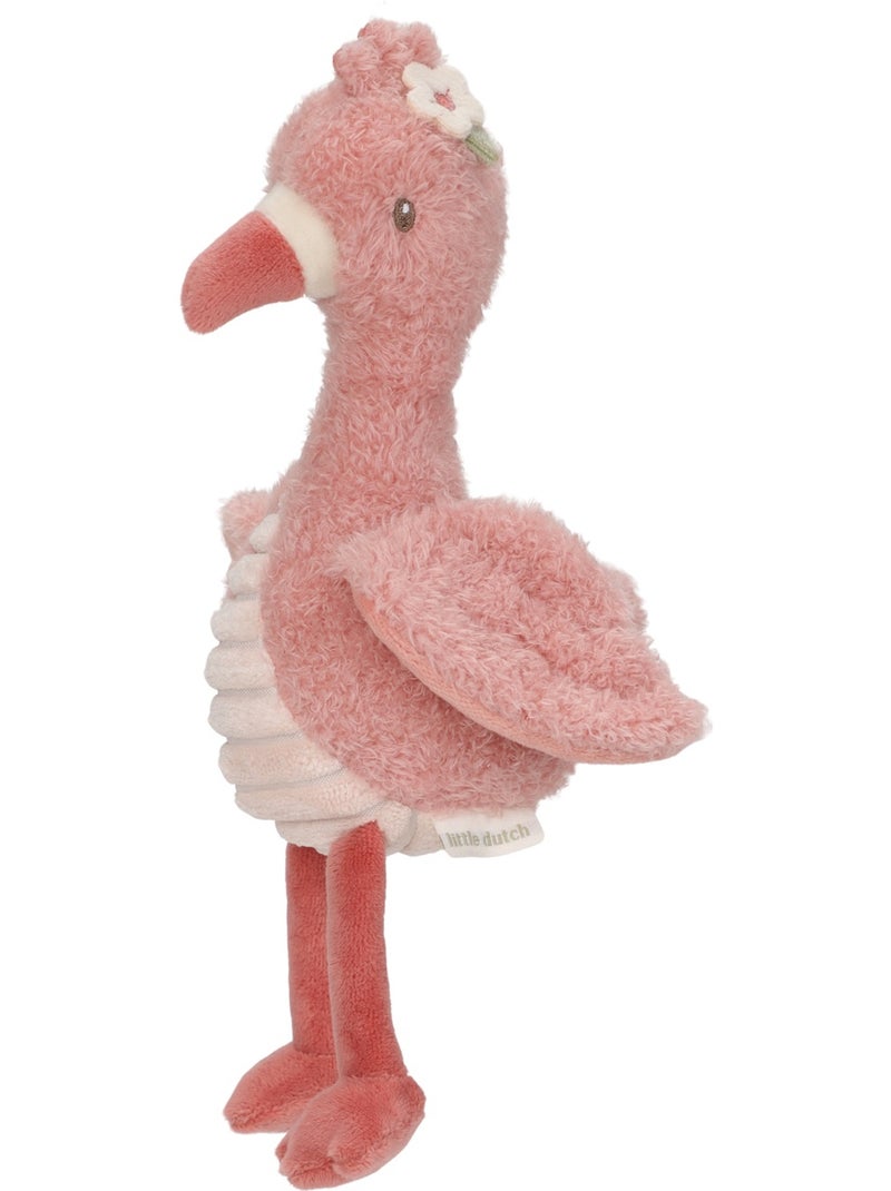 Peluche flamant rose safari friends Rose - Kiabi