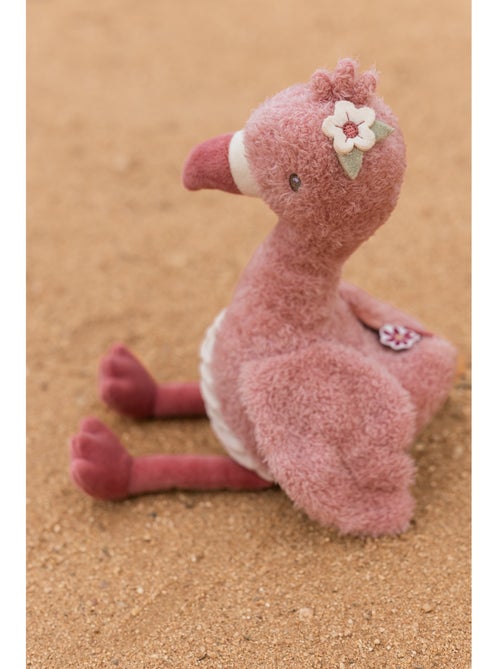 Peluche flamant rose safari friends - Kiabi