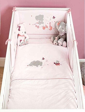 Peluche flatsie adèle l'éléphante grise