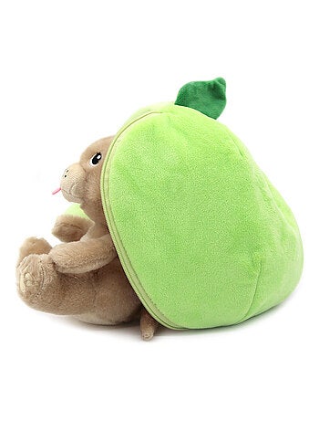 Peluche flipetz eléphant aubergine