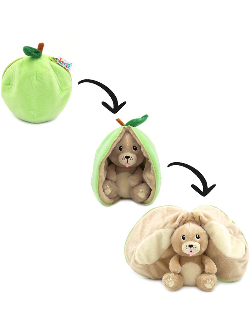 Peluche Flipetz Chien Pomme Vert - Kiabi
