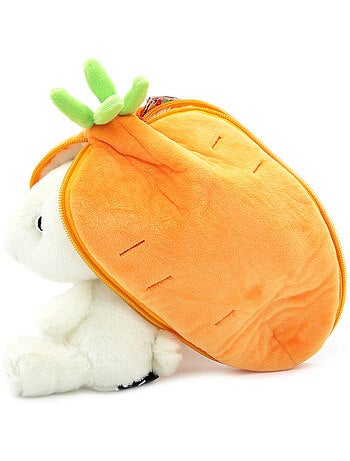 Peluche flipetz eléphant aubergine