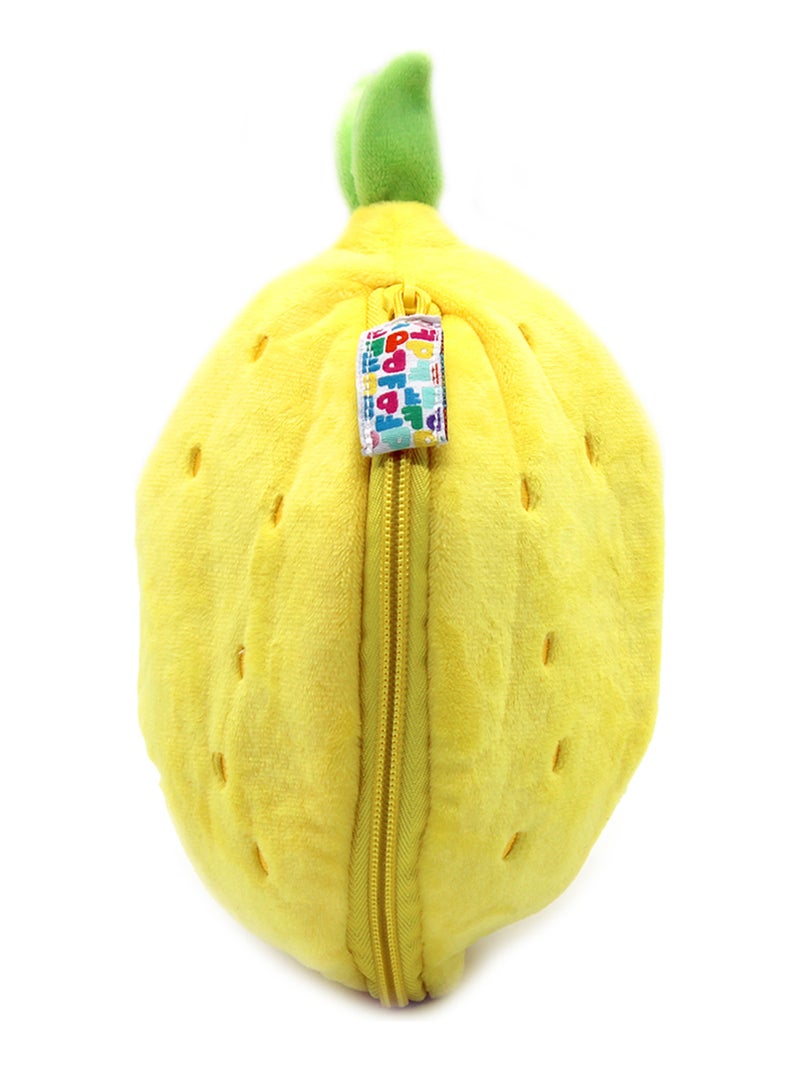 Peluche Flipetz Souris Citron Jaune - Kiabi