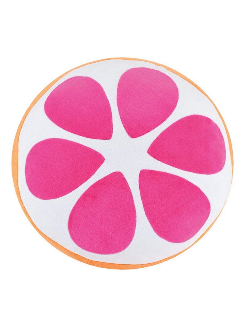 Peluche fruity's coussin Orange - Hauteur 35 cm Orange - Kiabi