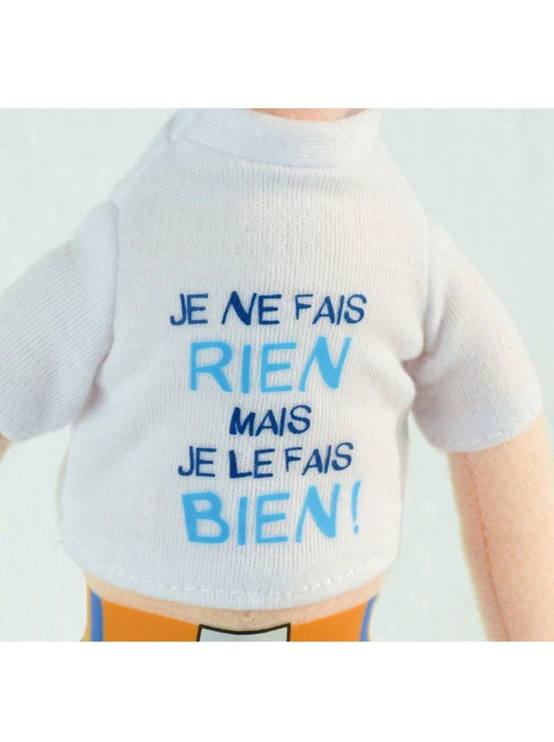 Peluche gaston lagaffe - lot de 3 - messages - 30 cm - jemini Vert - Kiabi