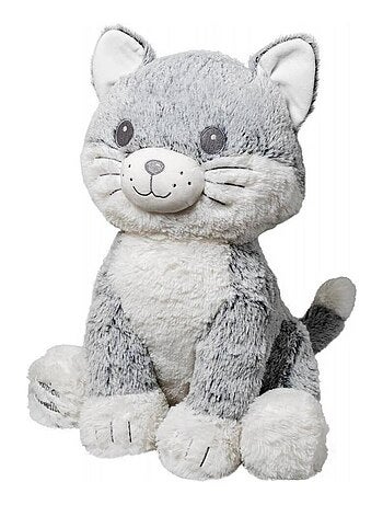 Peluche géante Chat Moustache - Made in France