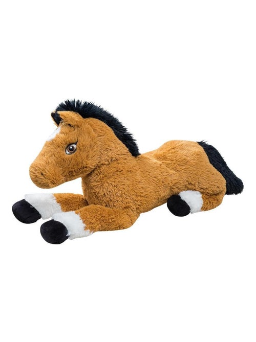 Peluche géante Cheval Lucky - Made in France - Kiabi