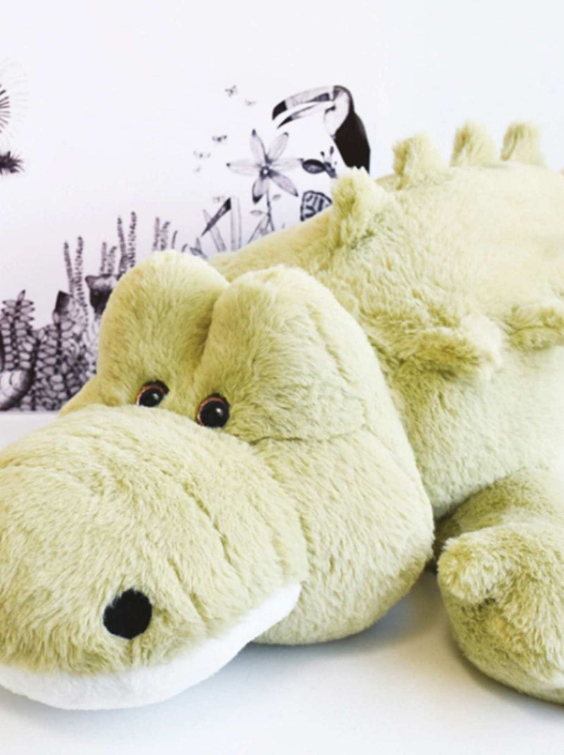 Peluche géante Crocodile Croco'Doux La savane (120 cm) Vert - Kiabi