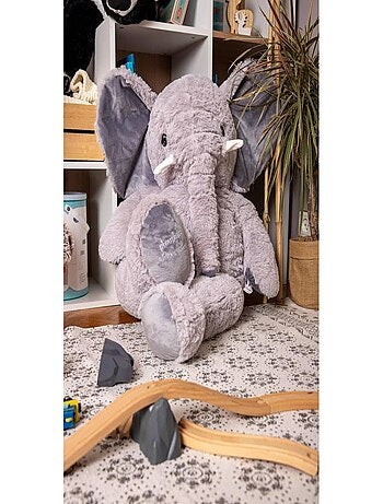 Peluche géante Eléphant Jojo - Made in France