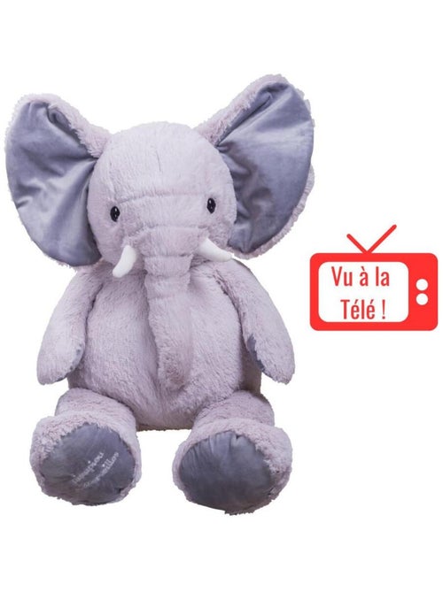 Peluche géante Eléphant Jojo - Made in France - Kiabi