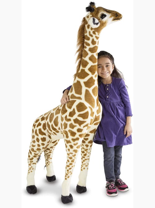 Peluche géante Girafe - Kiabi