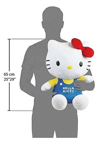 Peluche géante hello kitty 65 cm - jemini