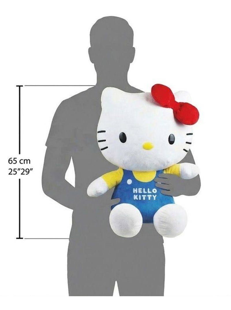 Peluche géante hello kitty 65 cm - jemini Multicolore - Kiabi