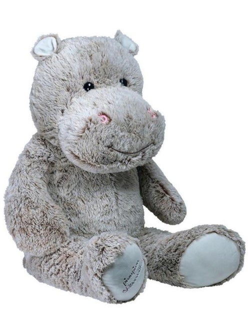 Peluche géante hippo Léo - Made in France - Kiabi