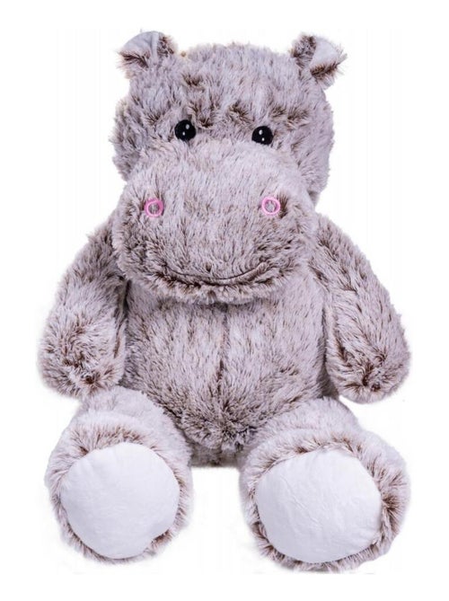 Peluche géante hippo Léo - Made in France - Kiabi