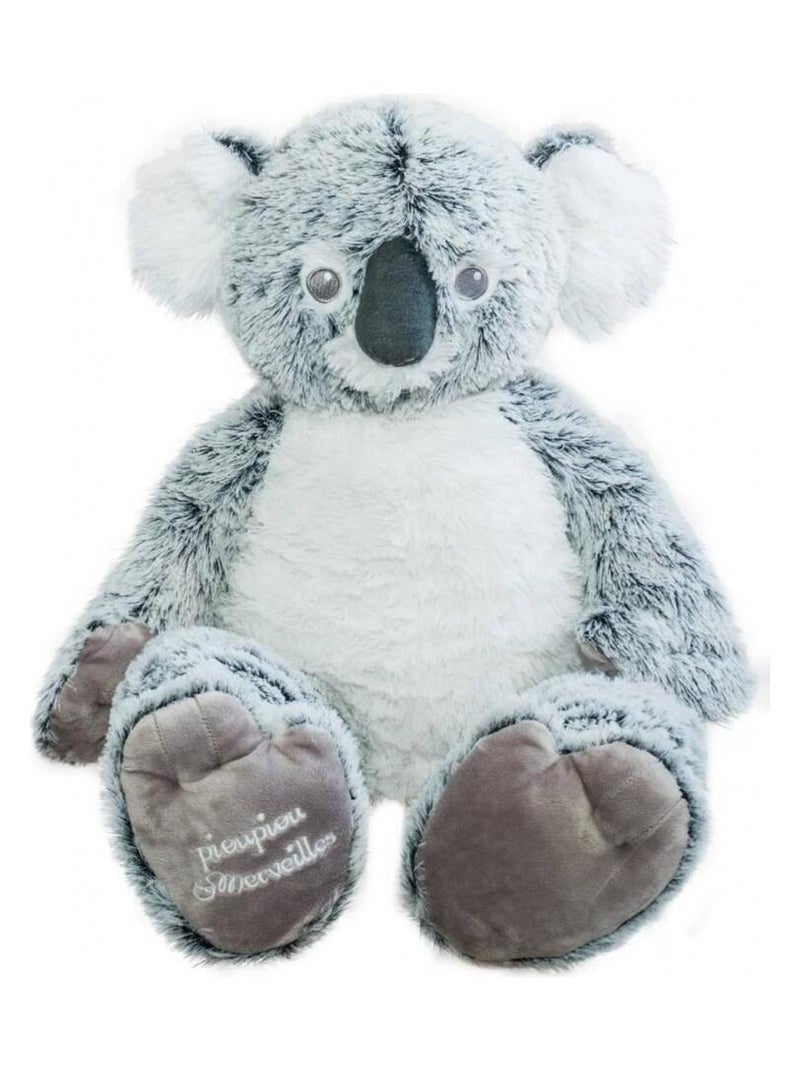 Peluche géante Koala Koda - Made in France Gris - Kiabi
