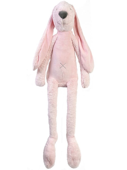 Peluche géante Lapin Richie rose clair - Kiabi
