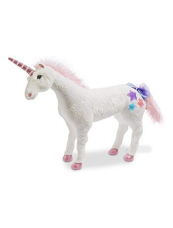 Peluche géante Licorne