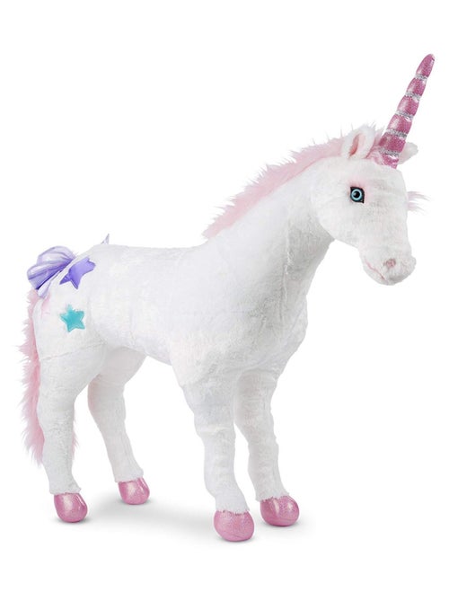Peluche géante Licorne - Kiabi