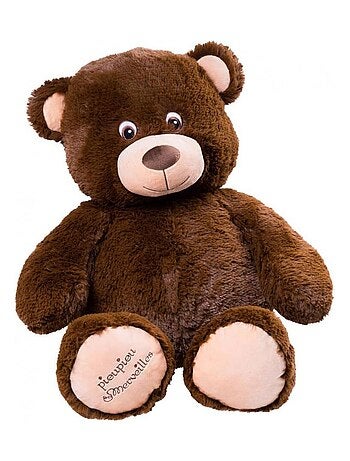 Peluche géante Ours Augustin - Made in France