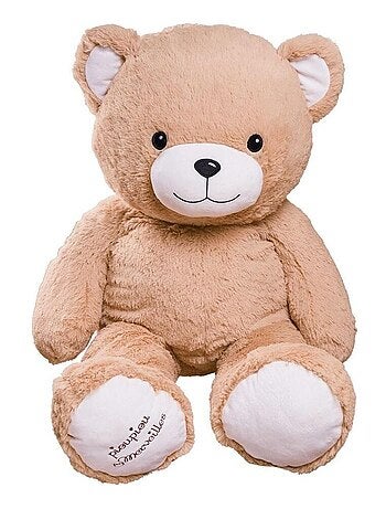 Peluche géante Ours Gaston - Made in France