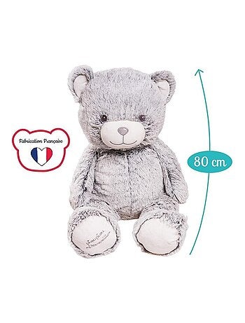 Peluche géante Ours Gaston - Made in France