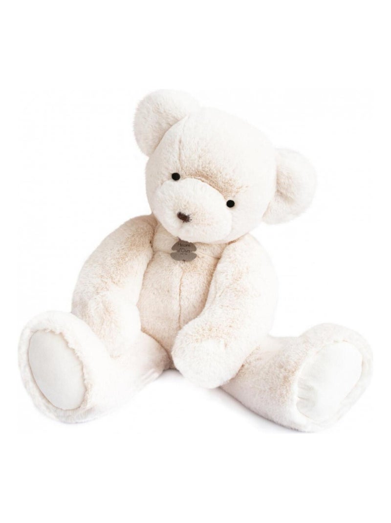 Peluche géante Ours Marlon Vintage (60 cm) Ecru - Kiabi