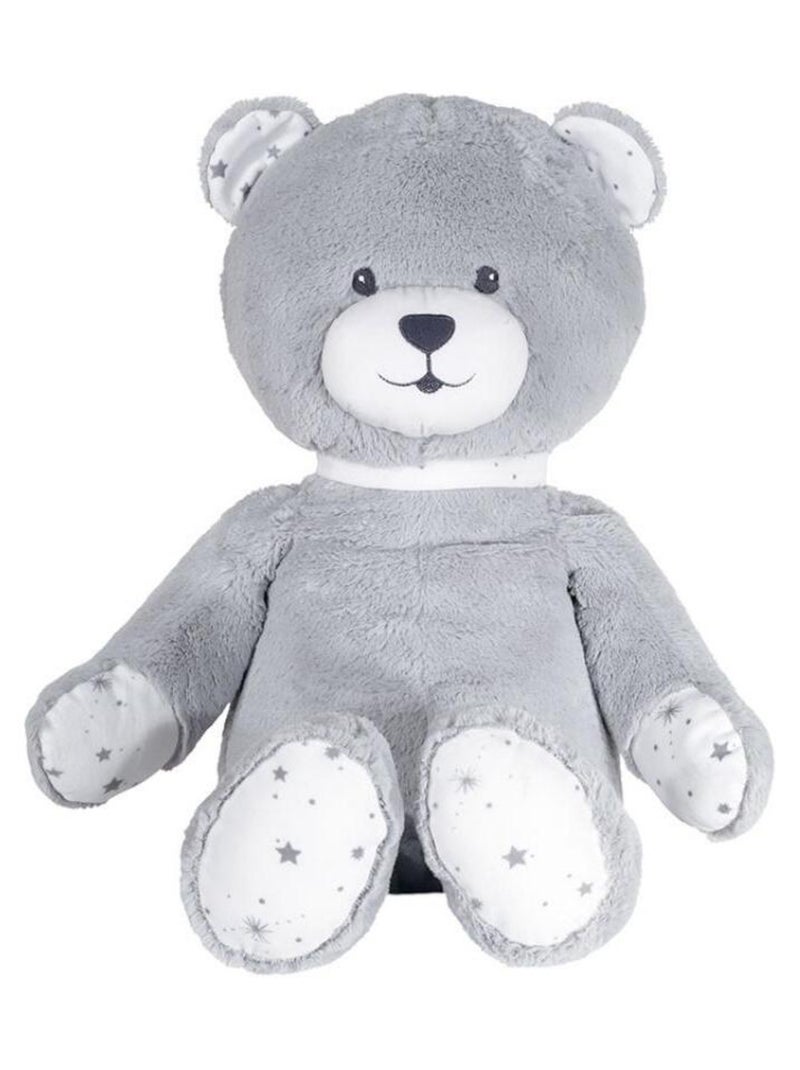 Peluche Géante Ours Martin Et Ses Copains (70 Cm) Gris - Kiabi