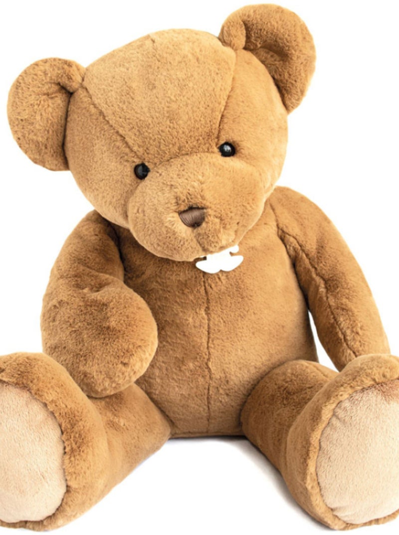 Peluche géante Ours Grizzli Jazzly - Made in France - Marron