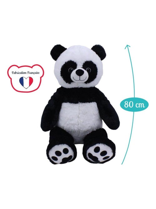 Peluche géante Panda Chouka - Made in France - Kiabi
