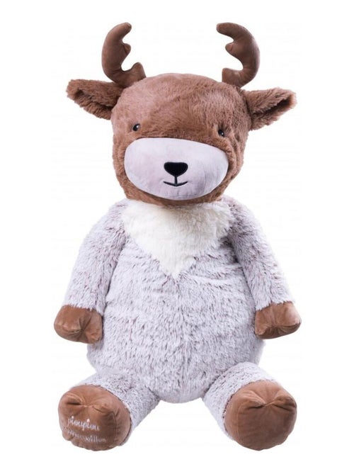 Peluche géante Renne Qorvik - Made in France - Kiabi