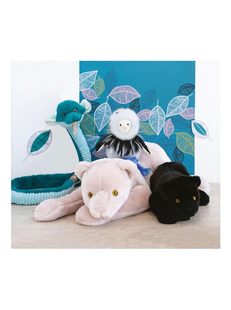 Peluche géante serpent Cobra Les animaux des grands espaces (135 cm) Bleu - Kiabi