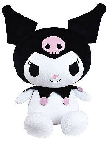 Peluche géante xxl - kuromi - hello kitty - jemini - 65 cm - ultra douce