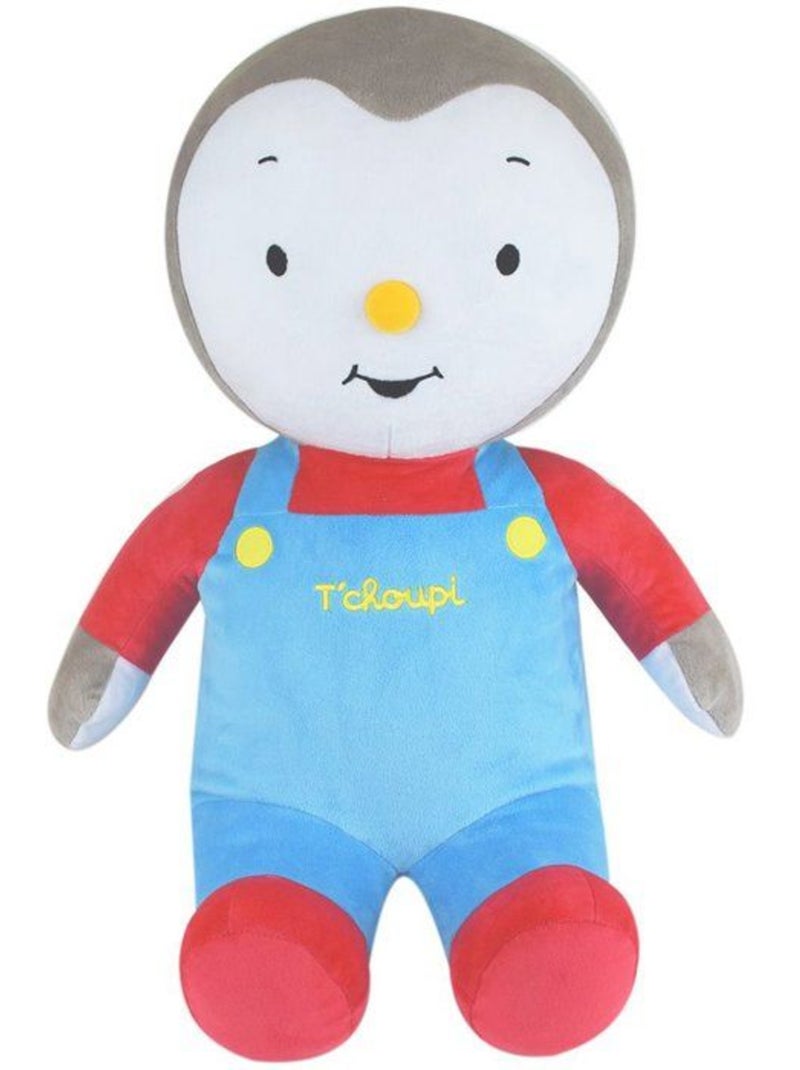 Peluche géante xxl - t'choupi - jemini - 65 cm - grande taille - lavable en machine Multicolore - Kiabi