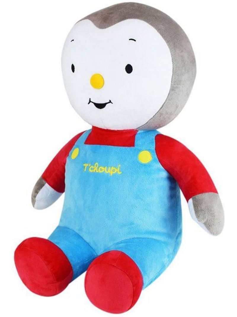 Peluche géante xxl - t'choupi - jemini - 65 cm - grande taille - lavable en machine Multicolore - Kiabi