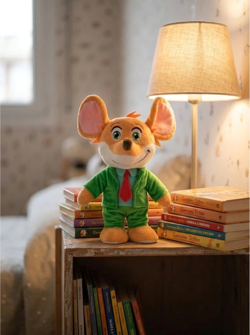 Peluche geronimo stilton 30 cm atlantyca - Kiabi