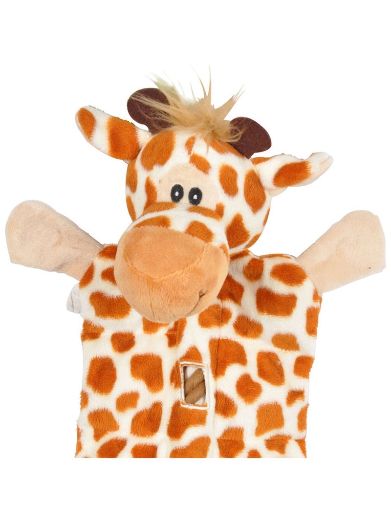Peluche girafe avec corde pour chien Marron - Kiabi