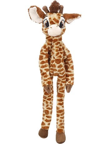 Peluche girafe grand yeux pour chien