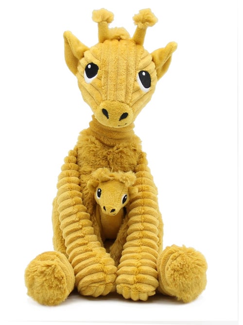 Peluche girafe maman et son bébé - Kiabi