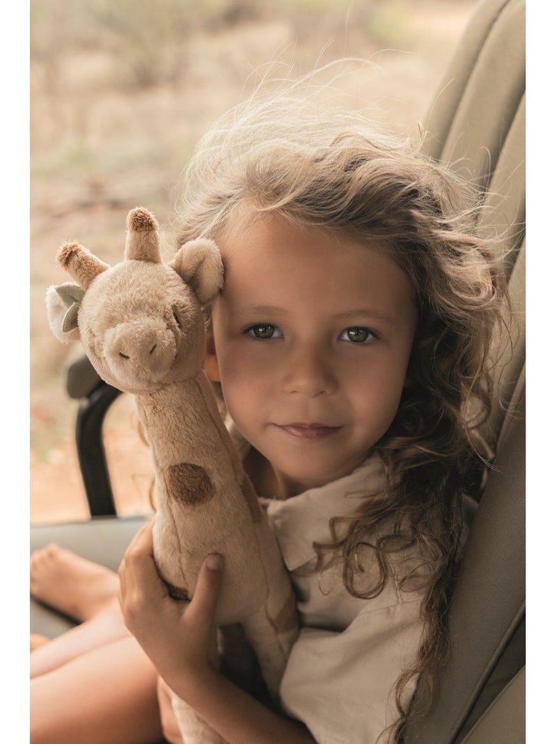 Peluche girafe safari friends Marron - Kiabi