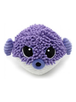 Peluche Gobetou le poisson globe maman et son bébé Violet Les Ptipotos