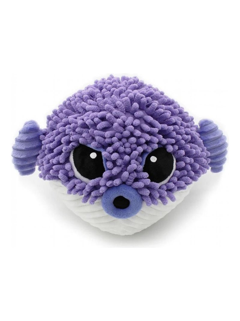 Peluche Gobetou le poisson globe maman et son bébé Violet Les Ptipotos Multicolore - Kiabi