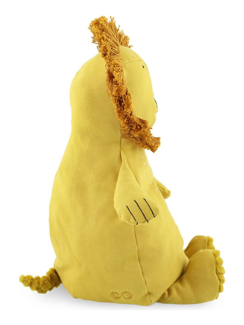 Peluche grande Mr. LION Jaune - Kiabi