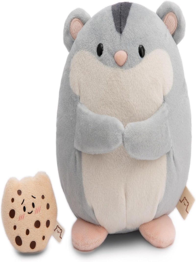 Peluche Hamster Shai 16 cm Gris - Kiabi