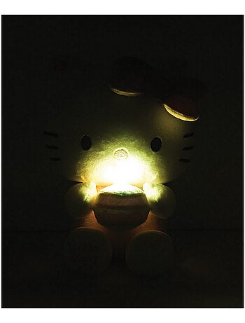 Peluche Hello Kitty intéractive Anniversaire chanson bougie et rires - Haut 26 cm