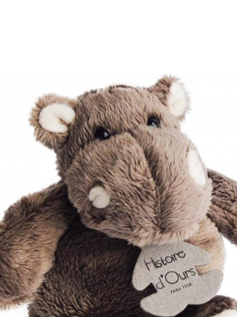 Peluche Hippo 14 cm Marron - Kiabi