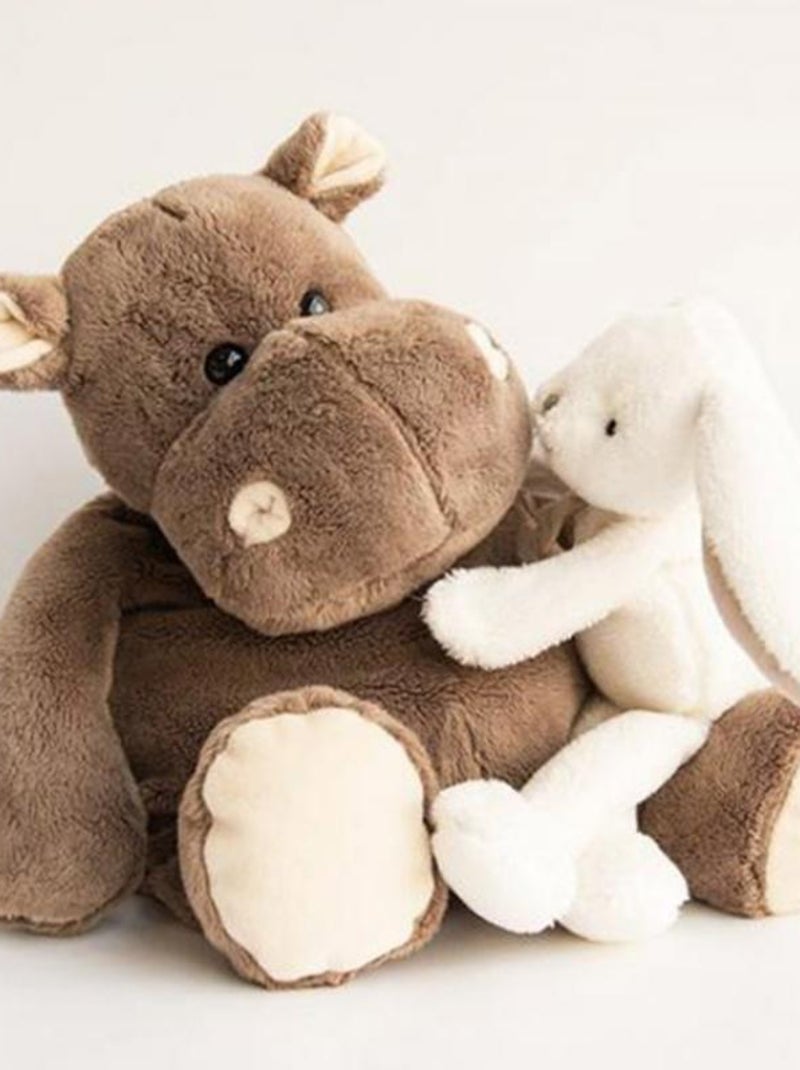 Peluche Hippo 38 cm Marron - Kiabi